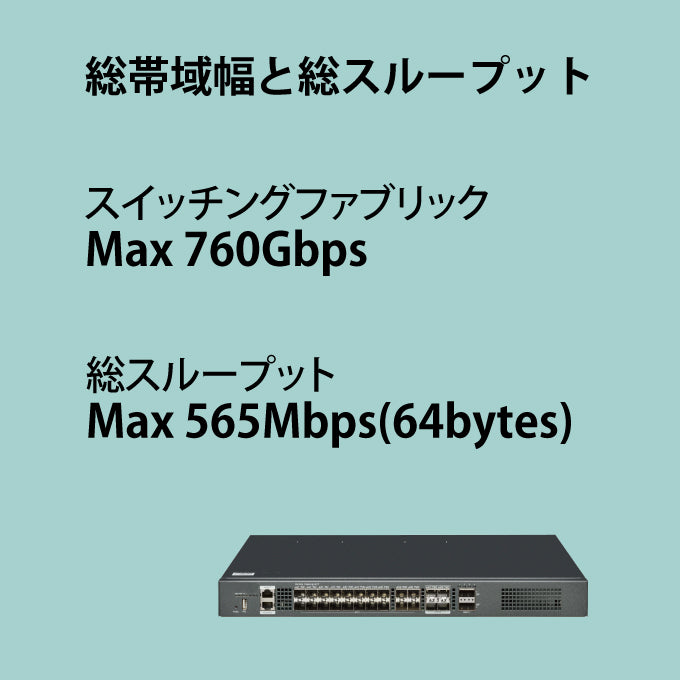 FXC 40ギガアップリンク 10ギガビット スタック可 管理機能付 レイヤ3 スイッチングハブ FXCX9526F