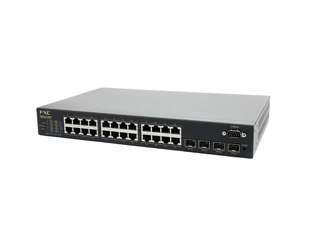 10/100/1000Mbps管理機能付レイヤ2スイッチ ■FXC5200シリーズ■