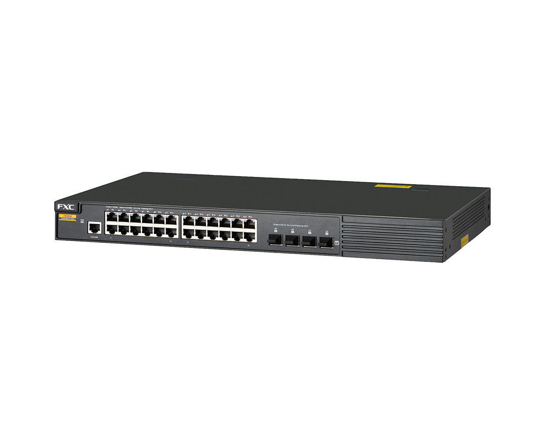 FXC ギガビット 48ポート 24ポート L2+ スイッチングハブ FXC6552/FXC6528
