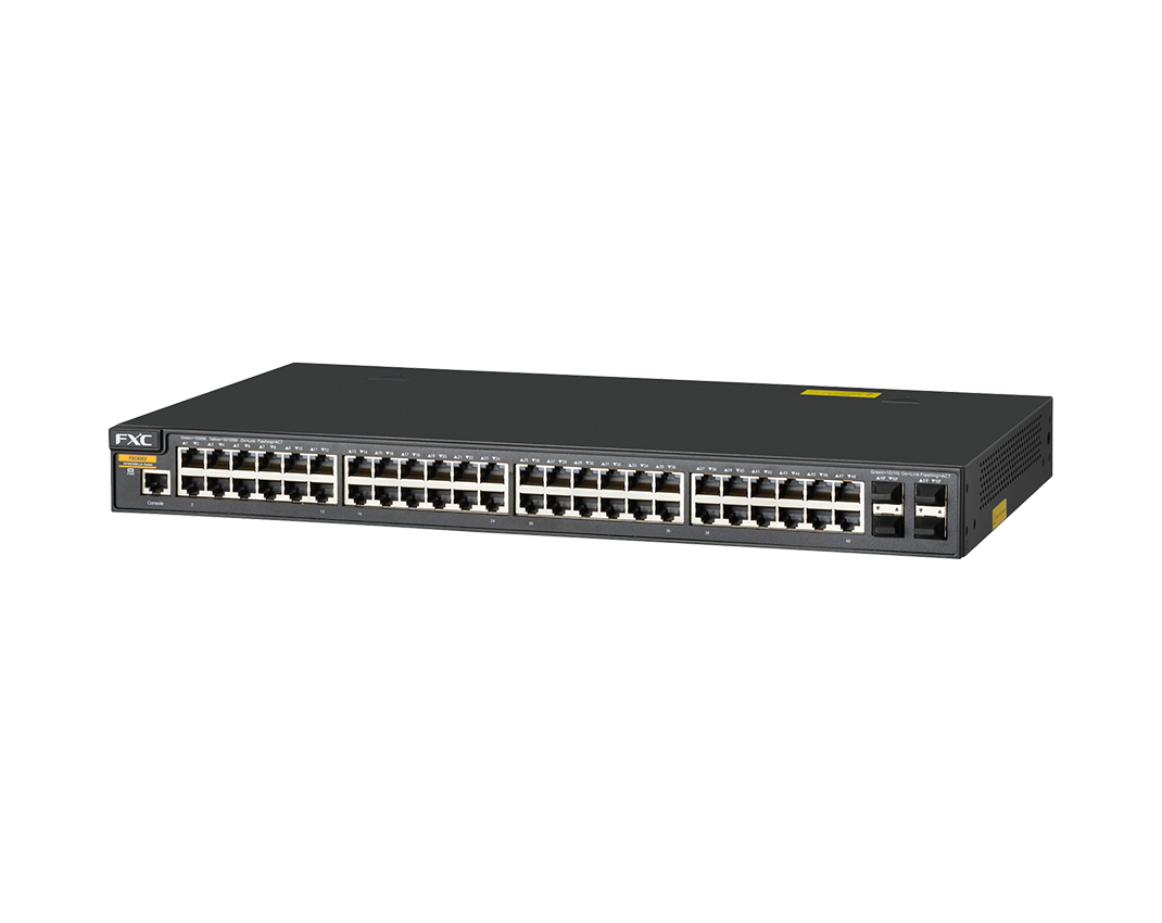 FXC ギガビット 48ポート 24ポート L2+ スイッチングハブ FXC6552/FXC6528