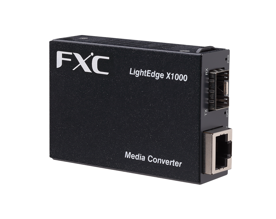 FXC 100M 1芯 メディアコンバータ LEX1841