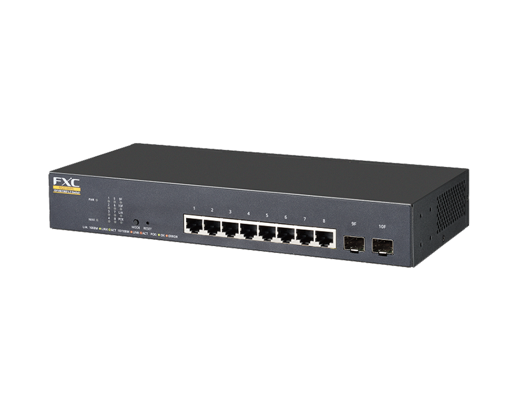 FXC PoE+ ギガビット 24ポート 16ポート 8ポート ハブ NS2028VPEL/NS2020VPEL/NS2010VPEL