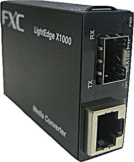 FXC 100M 1芯 メディアコンバータ LEX1841