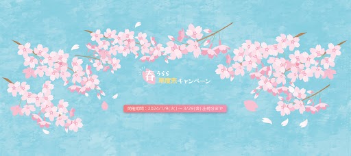 春うらら年度末キャンペーン