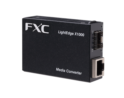 FXC LightEdgeXchange1000シリーズ LEX1841 10/100BASE-T to 100BASE-FX(1芯) メディアコンバータ