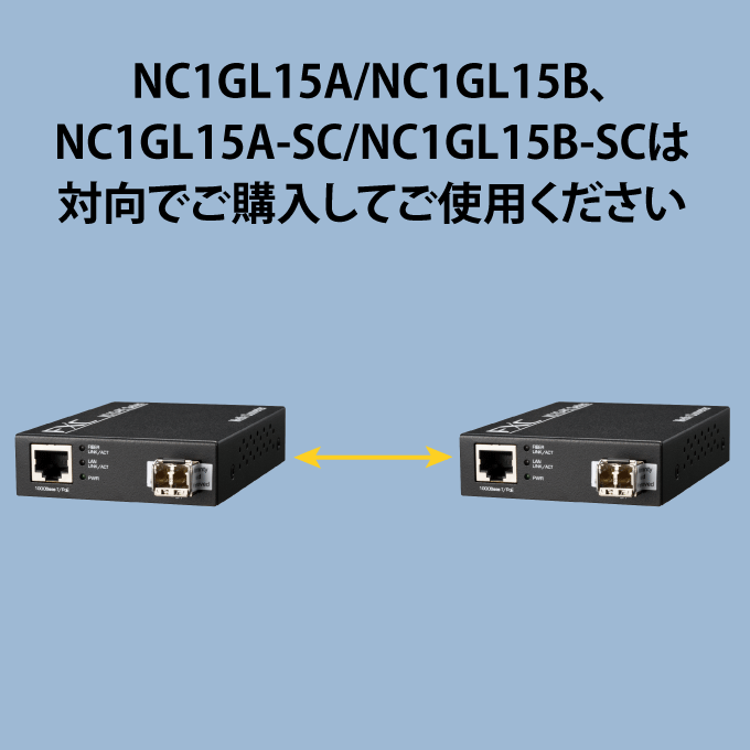 メディアコンバータ (PD Type)　■NC1G-PEシリーズ■