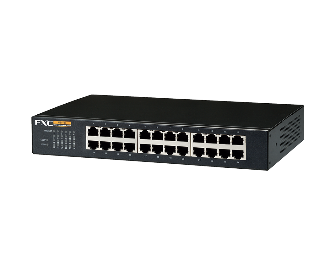 FXC ギガビット 24ポート 16ポート ハブ NS1224/NS1216 – FXC Direct Shop