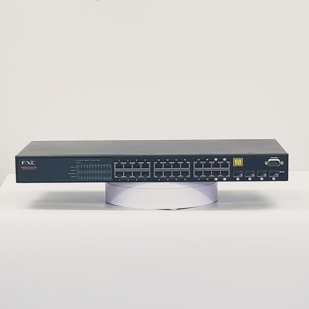 10/100/1000Mbps管理機能付レイヤ2スイッチ（PoE）□FXC5200シリーズ□ – FXC Direct Shop