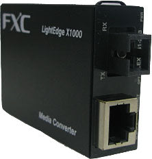 FXC LightEdgeXchange1000シリーズ LEX1841 10/100BASE-T to 100BASE-FX(1芯) メディアコンバータ